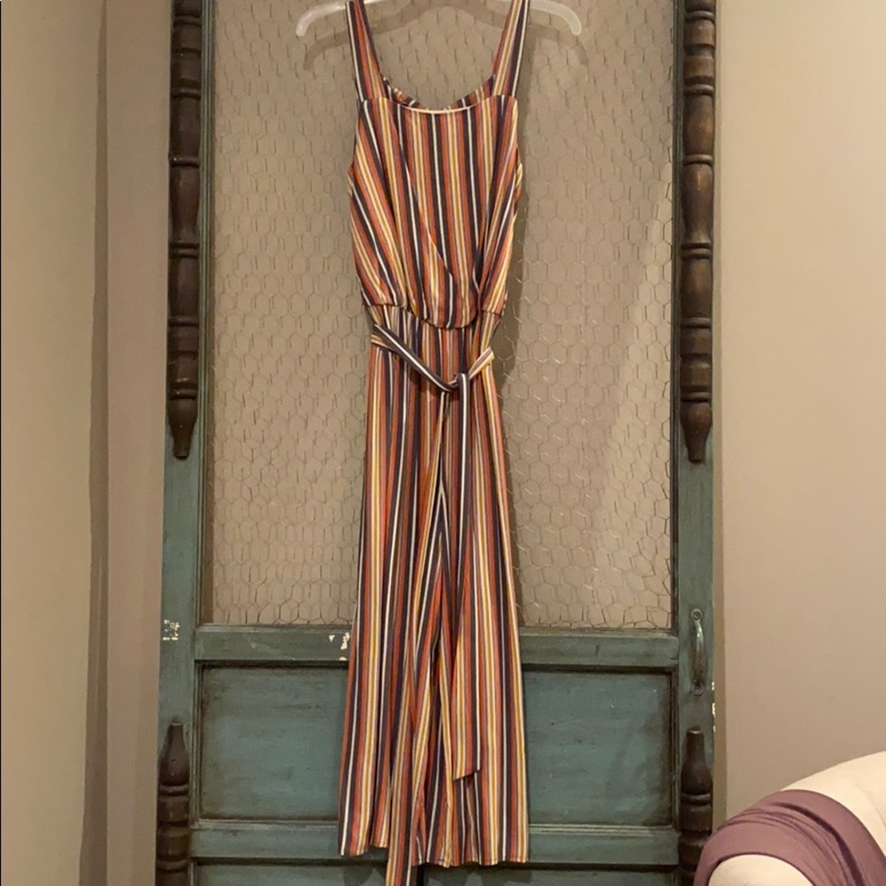 Striped romper